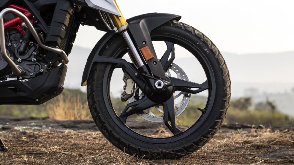 bmw g 310 gs spoke wheels india
