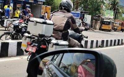 Royal Enfield Himalayan 450 spied again with touring-friendly accessories.