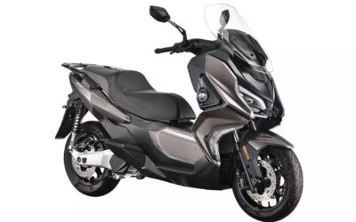 QJ Motor PV electric maxi-scooter will be revealed at the EICMA 2022.