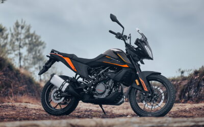 KTM 390 Adventure X 2023 available in two colour options