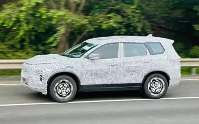 Tata Safari Facelift Testing Continues