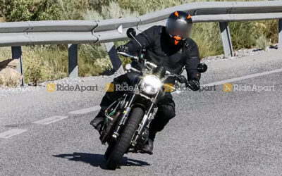 Royal Enfield Sherpa 650 scrambler Spotted in Europe